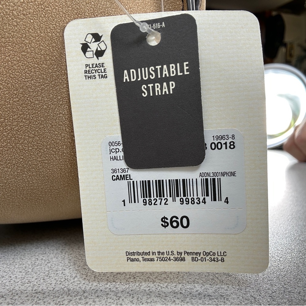 NEW‎ a.n.a Beige Crossbody Bag with Buckle Detail - Picture 11 of 12